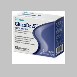 Купити Тест-смужки GlucoDr. S 50 шт Тест-смужки GlucoDr. S 50 шт